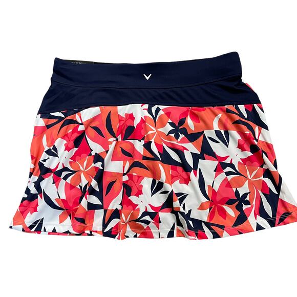 Callaway Womens Tropical Collage Print Golf Skort Large NEW - Picture 5 of 10
